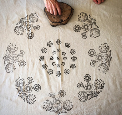 <p>WOODBLOCK PRINTING</p>
