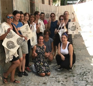 12 AUGUST 2017 AYVALIK PRINTING WORKSHOP MORNING GROUP
